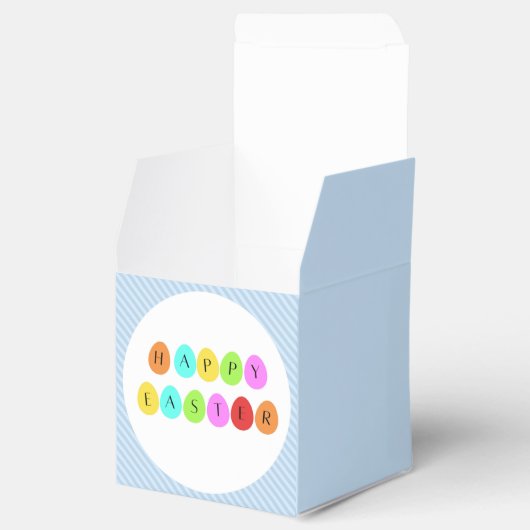 Happy Oaster bunte Eier Geschenkschachtel (Geöffnet)