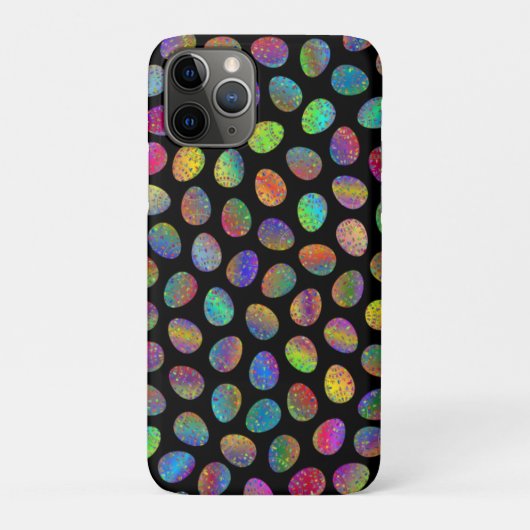 Happy Oaster bunten iPhone Case (Rückseite)