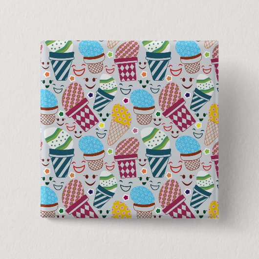 Happy Oaster Button (Vorderseite)