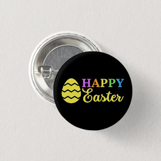 Happy Oaster Button (Vorne & Hinten)