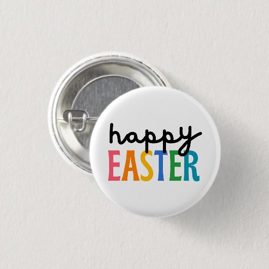 Happy Oaster Button (Vorne & Hinten)