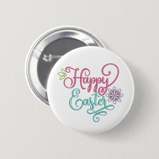 Happy Oaster Button (Vorne & Hinten)
