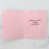 Happy Oaster Candle Blume Karte (Innenseite)