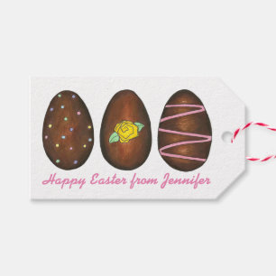 Happy Oaster Candy Chocolate Buttercremeseier Geschenkanhänger