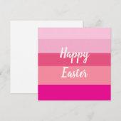 Happy Oaster Candy Colors Flat Card (Vorne/Hinten)