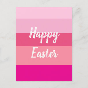 Happy Oaster Candy Colors Flat Card Postkarte