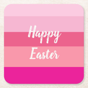 Happy Oaster Candy Colors Throw Kissen Rechteckiger Pappuntersetzer