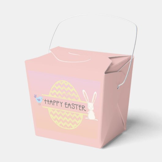 Happy Oaster Candy Rabbit Bird Egg Geschenkschachtel (Vorderseite)