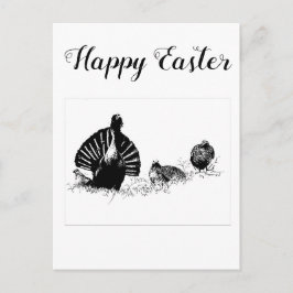 Happy Oaster Capercaillies Jäger Postkarte