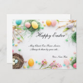 Happy Oaster Card by StudsGlaze Dankeskarte (Vorne/Hinten)