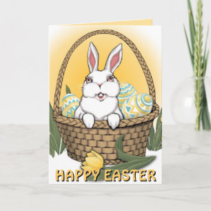Happy Oaster Card Custom oder Blank Bunny Card Feiertagskarte
