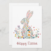 Happy Oaster Card Einladung (Vorne/Hinten)