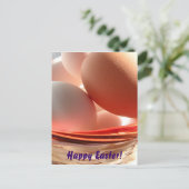 Happy Oaster Card Feiertagspostkarte (Stehend Vorderseite)