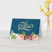 Happy Oaster Card Karte (Gelbe Blume)