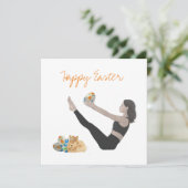 Happy Oaster Card Karte (Stehend Vorderseite)