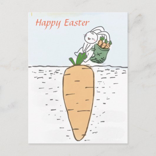 Happy Oaster Card Postkarte (Vorderseite)
