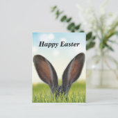 Happy Oaster Card Postkarte (Stehend Vorderseite)