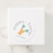 Happy Oaster Carrot Bunch Geschenkanhänger (Beispiel)