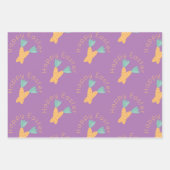 Happy Oaster Carrot Bunch Geschenkpapier Set (Vorderseite)