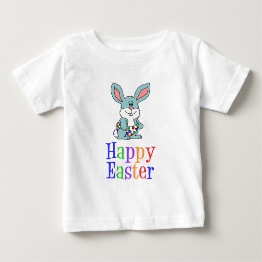 Happy Oaster Cartoon Bunny Baby T-shirt (Vorderseite)
