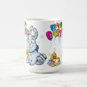 Happy Oaster Cartoon Kaffeetasse (Mittel)