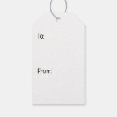 Happy Oaster Cats Osterkörbe Baby Chicks Geschenkanhänger (Rückseite)