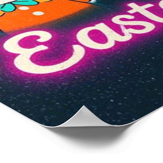 Happy Oaster Celebration Poster (Ecke)