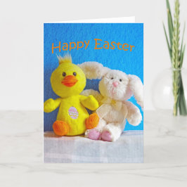 Happy Oaster Chick + Bunny Feiertagskarte