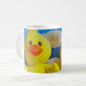 Happy Oaster Chick + Bunny Kaffeetasse (Vorderseite Links)