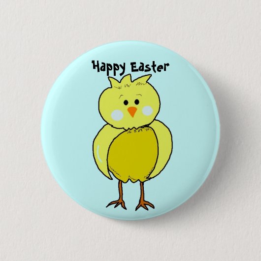 Happy Oaster Chick Button (Vorderseite)