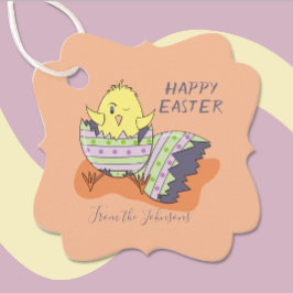 Happy Oaster Chick Favor | Gift Tags Geschenkanhänger