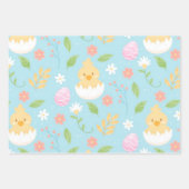 Happy Oaster Chicken Geschenkpapier Set (Vorderseite 2)