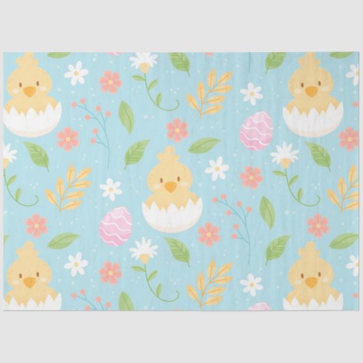 Happy Oaster Chicken Seidenpapier (Vorderseite)