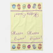 Happy Oaster Chicks Geschirrtuch (Vertikal)