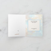 Happy Oaster Chill Bunny Rabbit Wasserfarbe Osterf Karte (Innenseite)