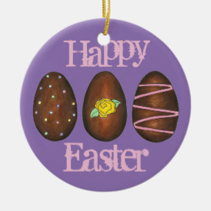 Happy Oaster Chocolate Cream Egg Ornament
