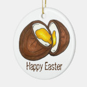 Happy Oaster Chocolate Creme Ei Candy Ornament (Links)