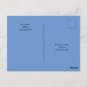 Happy Oaster Christ hat Risen Blue Ocean Foto Postkarte (Rückseite)