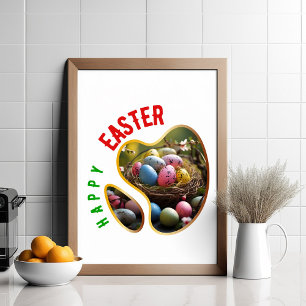 Happy Oaster - Christianity Poster