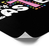 Happy Oaster Christlich Ei Junting Spring Cross Poster (Ecke)