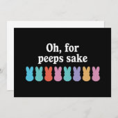 Happy Oaster Christlicher Religiöser Karneval Einladung (Vorne/Hinten)