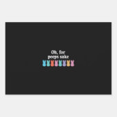 Happy Oaster Christlicher Religiöser Karneval Geschenkpapier Set (Vorderseite)