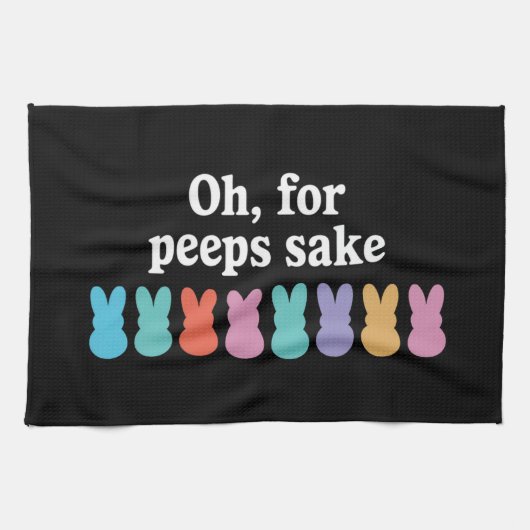 Happy Oaster Christlicher Religiöser Karneval Geschirrtuch (Horizontal)