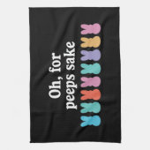 Happy Oaster Christlicher Religiöser Karneval Geschirrtuch (Vertikal)