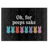 Happy Oaster Christlicher Religiöser Karneval Schneidebrett (Vorderseite)