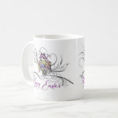 Happy Oaster Coffee Tasse (Vorderseite Links)