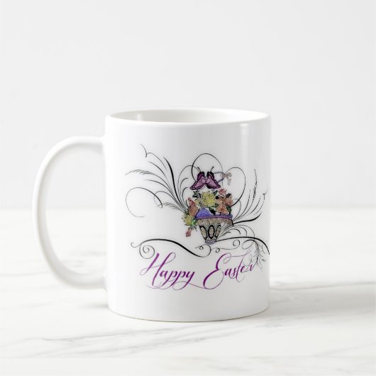 Happy Oaster Coffee Tasse (Links)