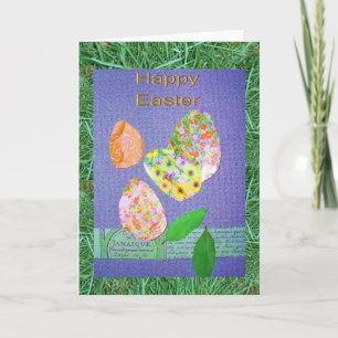 Happy Oaster Collage Feiertagskarte