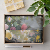 Happy Oaster Collie und Chicks Seidenpapier (Geschenk)