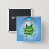 Happy Oaster Colorful Planet Button (Vorne & Hinten)
